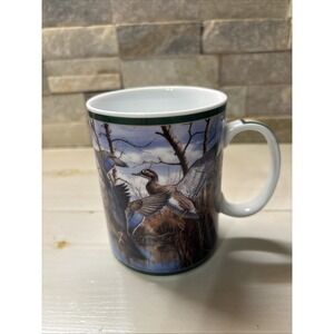 Ducks Of North America Collector Mugs. Reflection Of Autumn (wood ducks)